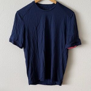 Rapha sz S Navy Blue Merino Men's Shirt great pre owned condition.‎